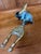 Mid 20th Century Vintage English Brass Fox Door Knocker For Sale - Image 5 of 6