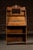American Early 20th Century Oak Drop-Front Secretary Desk For Sale - Image 3 of 10