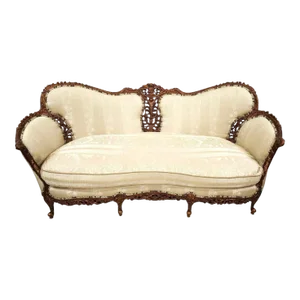 Vintage Sofa by Carol Hicks Bolton & E J Victor With Pillows