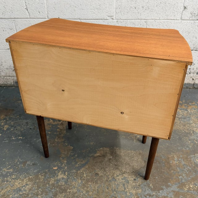 Danish Modern Teak 3 Drawer Commode, 1960's For Sale - Image 9 of 9