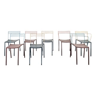 Piccolo Chairs by Pascal Mourgue for Fermob, Set of 8 For Sale