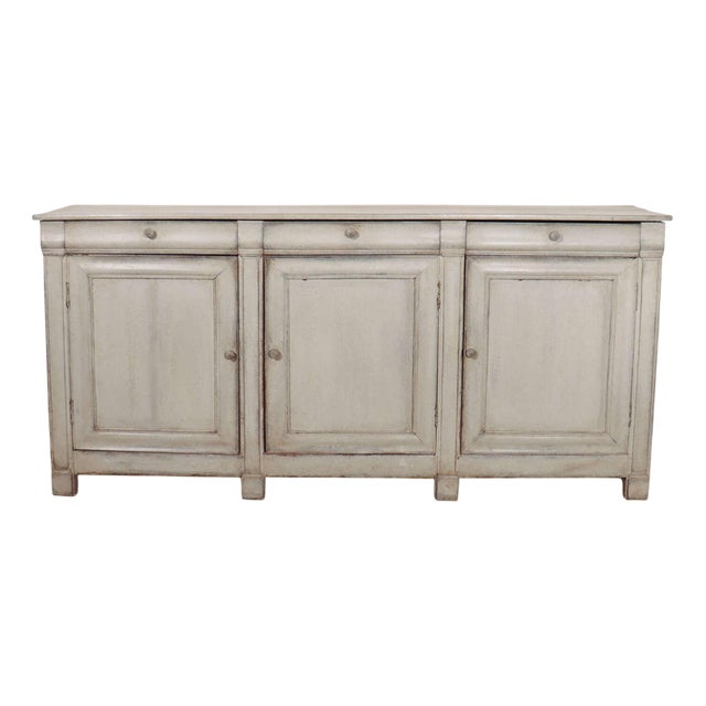 Early 19th Century French Painted Narrow Enfilade For Sale