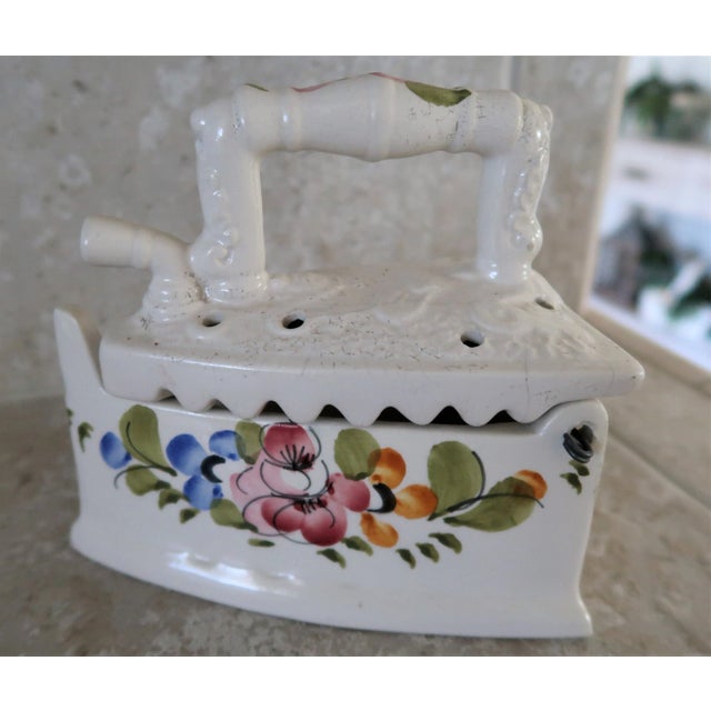 This Sad Iron potpourri pomander is hand painted, made in Italy and could be used almost anywhere in your home. In the...
