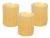 LED Dripping Wax Pillar Candles (Set of 3) For Sale
