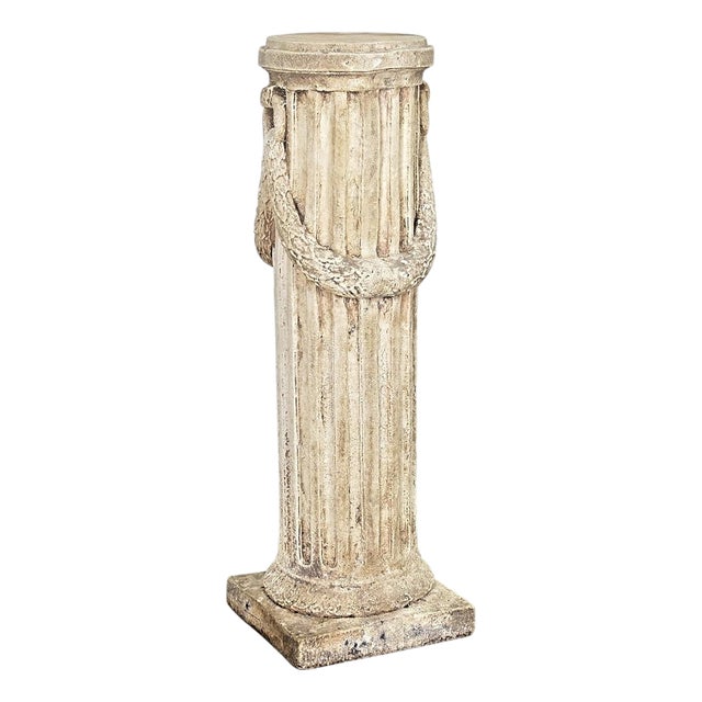 Portuguese 19th Century Plaster Column For Sale