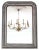 Glass Large 19th Century Silver Gilt Overmantle Wall Mirror, 1890s For Sale - Image 7 of 7