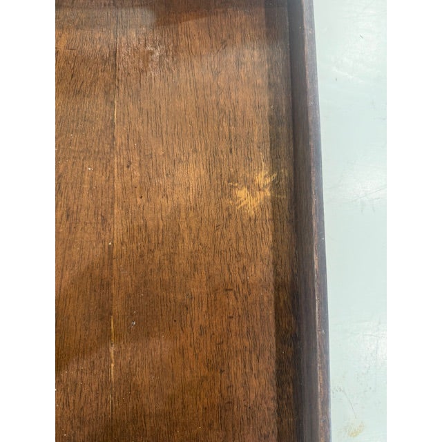 1940s Vintage Wooden Serving Tray For Sale - Image 5 of 5