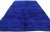 Tribal Vintage Blue Beni Mrirt Moroccan Rug - 06'03 X 09'07 For Sale - Image 3 of 9