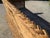 Vintage 72” Handwoven Rattan Sofa With Large Braid Trim For Sale - Image 10 of 12