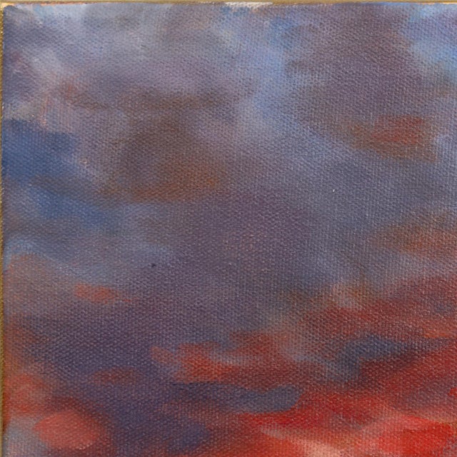 Near and Far II - Original Contemporary Abstract Landscape Acrylic and Graphite Painting on Canvas by Jodi Miller For Sale - Image 4 of 9