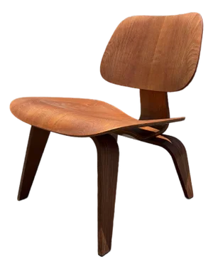 1940s Charles and Ray Eames for Herman Miller Early LCW Chair