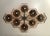 Fabio Ltd 21st Century Hive Bronze Smoky Murano Flush Mount by Fabio LTD For Sale - Image 4 of 6
