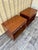 Brown A Pair of Refinished Mid Century Modern Nightstands by John Stuart. Circa 1960s For Sale - Image 8 of 17