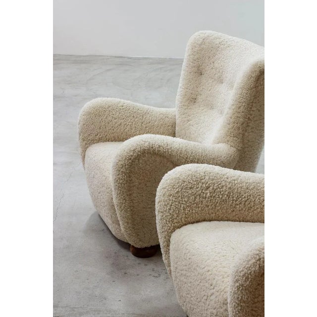 Set of Lounge Chairs in the style of Blomstedt, 1940s For Sale - Image 6 of 12