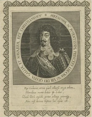 Louis XIII of France, 1660, Paper