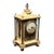 Marble and Bronze French Mantle, Bracket or Table Clock, France, Signed For Sale