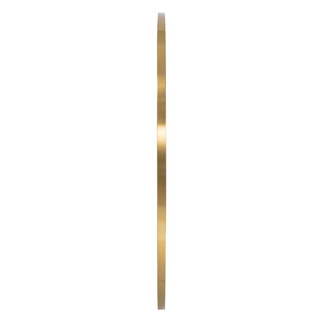 Metal Frosted Wall Mirror For Sale - Image 7 of 11