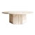 Le Château Travertine Coffee Table 40" For Sale