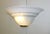 Glass 1970s Italian Milky White Uplight Sconces, a Pair For Sale - Image 7 of 9
