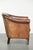 Traditional Vintage Club Chair in Sheepskin Leather For Sale - Image 3 of 14