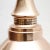 Metal 20th Century Brass Ceiling Lamp For Sale - Image 7 of 12
