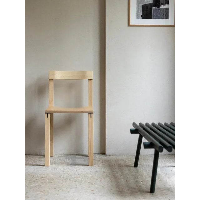Tal Chairs in Ash by Léonard Kadid for Kann Design, Set of 8 For Sale - Image 6 of 11