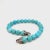 Authentic David Yurman Turquoise Spiritual Beads Bracelet 8.5" 8 mm Silver Estate DY589 Retail: $495.00 This elegant...