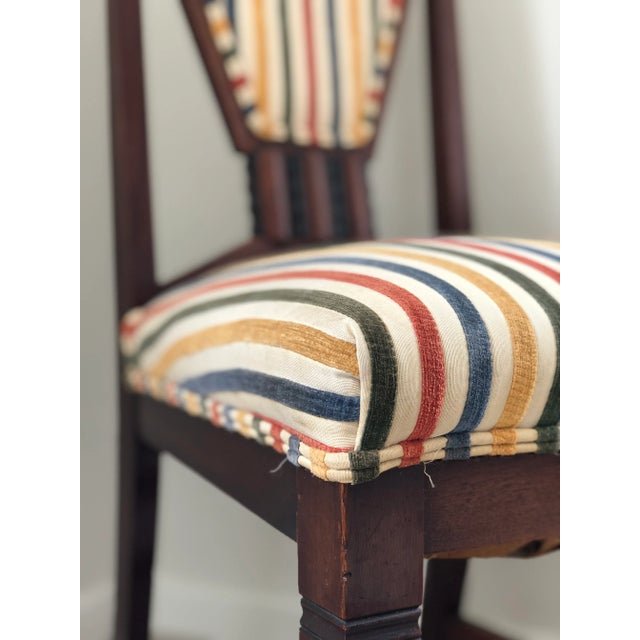 Set of 4 Art Deco Amsterdam School ‘T Woonhuys Dining Chairs the Netherlands 1930s For Sale - Image 9 of 12