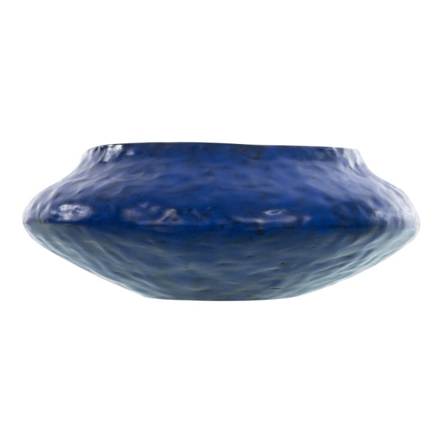 Marchello Fantoni Vibrant Blue Bowl For Sale