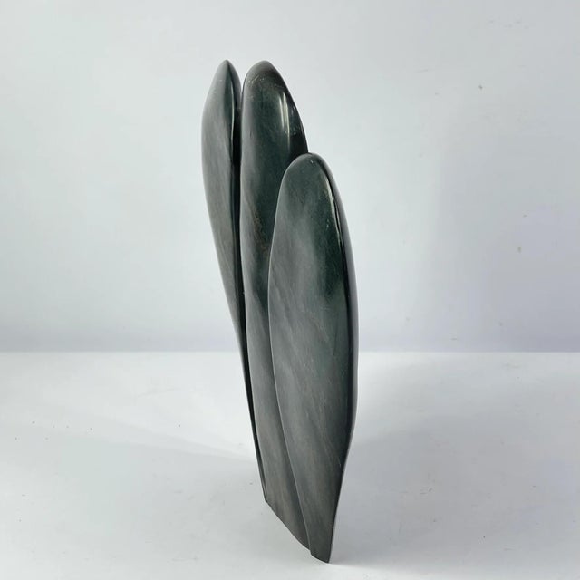 Early 20th Century Owl Sculpture Serpentine Stone by Gift Muza MATTER COLLECTION For Sale In Denver - Image 6 of 10