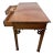 Vintage Baker Furniture Writing Table Historic Charleston Chippendale Mahogany For Sale In Palm Springs - Image 6 of 13