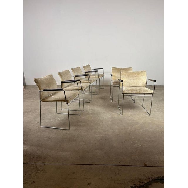 1970s Janus / BR Chairs by Kazuhide Takahama for Simon Gavina, 1970s, Set of 6 For Sale - Image 5 of 15