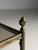 Brass Side Table in the style of Maison Bagues For Sale - Image 13 of 14