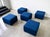 Modular Upholstered Sistema 61 Cube Seating by Giancarlo Piretti for Anonima Castelli - Set of 5 For Sale - Image 13 of 15