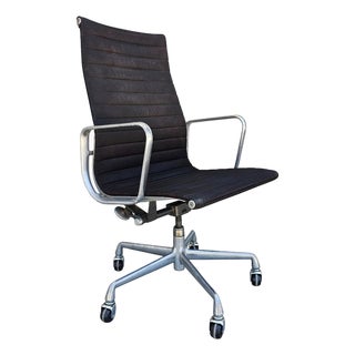 1970s Eames for Herman Miller High Back Aluminum Group Chair For Sale