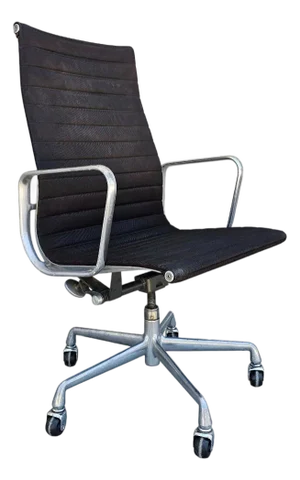 1970s Eames for Herman Miller High Back Aluminum Group Chair