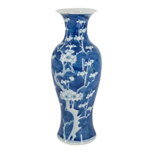 Antique Qing Dynasty Porcelain Vase Kangxi Era Origin