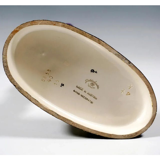 Art Déco Spanish Dancer Figure by Josef Lorenzl for Goldscheider, Vienna, 1930s For Sale - Image 6 of 7