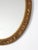 Mid-Century Oval Gilt Wall Mirror For Sale - Image 6 of 10