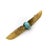 1910s 1910s Art Nouveau Georges Pierre Egyptian Revival Scarab Brooch For Sale - Image 5 of 7