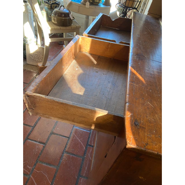 Wood Late 19th Century Antique Farmhouse Display Cupboard For Sale - Image 7 of 13