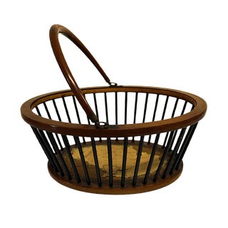 Antique Viennese Basket by Josef Danhauser For Sale