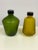 2010s BoConcept Battuto Cut Glass Decorative Bottles, Set of Two For Sale - Image 5 of 12