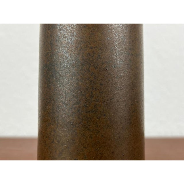 Mid-Century German Minimalist Studio Pottery Vase by Heinz H. Engler, 1960s For Sale - Image 10 of 14