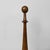 Italian Round Doorstop in Turned Wood, 1930s For Sale - Image 3 of 13