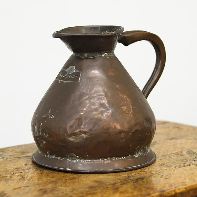19th Century Victorian Weathered and Patinated Haystack 2 Gallon Measure Jug For Sale - Image 10 of 10