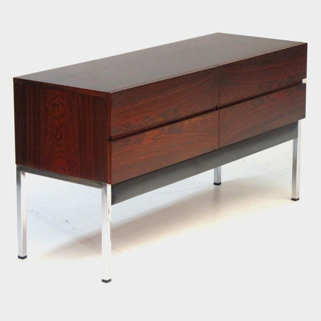 Mid-Century Modern Vintage Sideboard in Rosewood, 1960s For Sale - Image 3 of 10