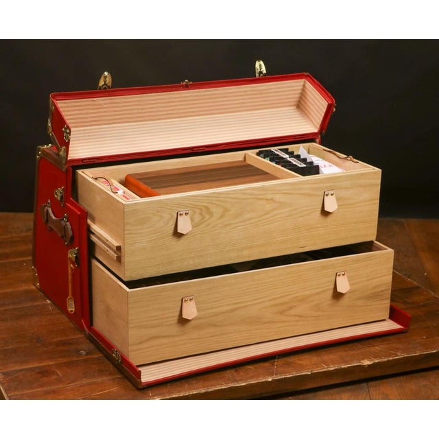 Vintage Games Trunk, 1920s For Sale - Image 11 of 12