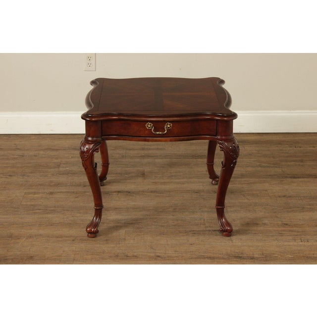 Century Georgian Style Furniture Pair Of End Tables For Sale - Image 12 of 17