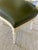 Set of 4 beautiful antique Louis XI style oval back dining chairs. They have been recently repainted in a creamy white and...